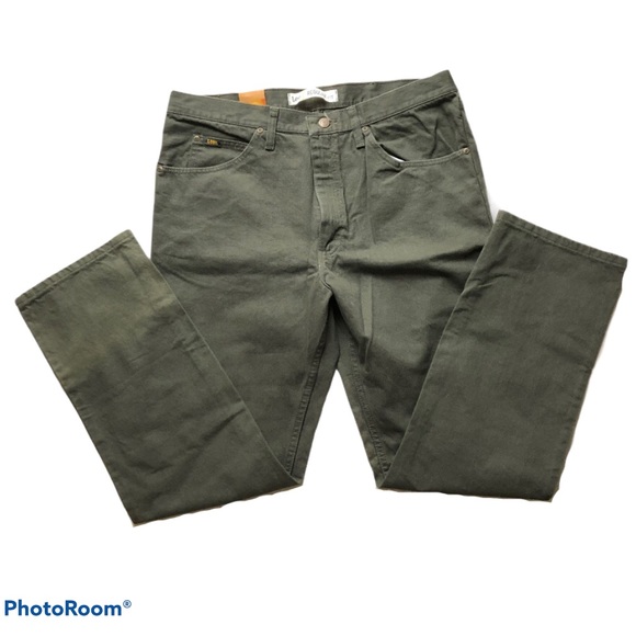 *NWT* LEE | Fatigue-colored Mens Straight Leg - Picture 4 of 16